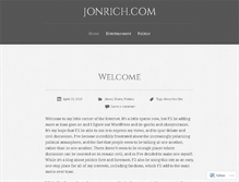 Tablet Screenshot of jonrich.com